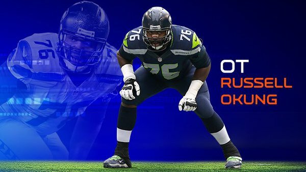 Former Seahawks tackle Russell Okung