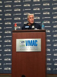 Seattle Seahawks head coach Pete Carroll on facing the Miami Dolphins